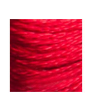 S321 DMC Satin Floss, Bright Red