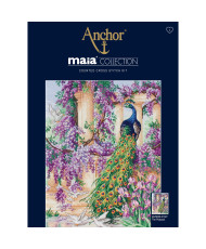 Maia Cross Stitch Kit - The Peacock 5678000-01027