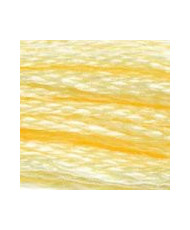 S745 DMC Satin Floss, Light Yellow