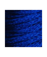 S820 DMC Satin Floss, Deep Royal Blue