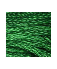 S909 DMC Satin Floss,  Emerald Green