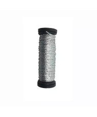 001C Silver Cord, Kreinik Very Fine #4 Braid