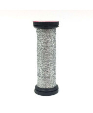 001 Silver, Kreinik Very Fine #4 Braid