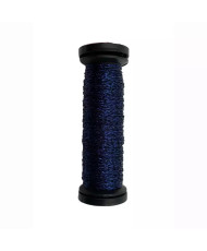 018HL Navy High Lustre, Kreinik Very Fine №4 Braid