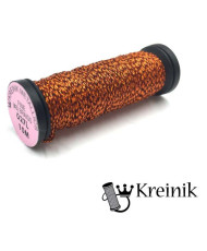 027L Апельсиновий рум'янець, Kreinik Very Fine №4 Braid