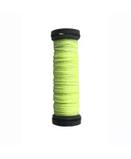 054F Glow-In-The-Dark Lemon-Lime, Kreinik Very Fine №4 Braid