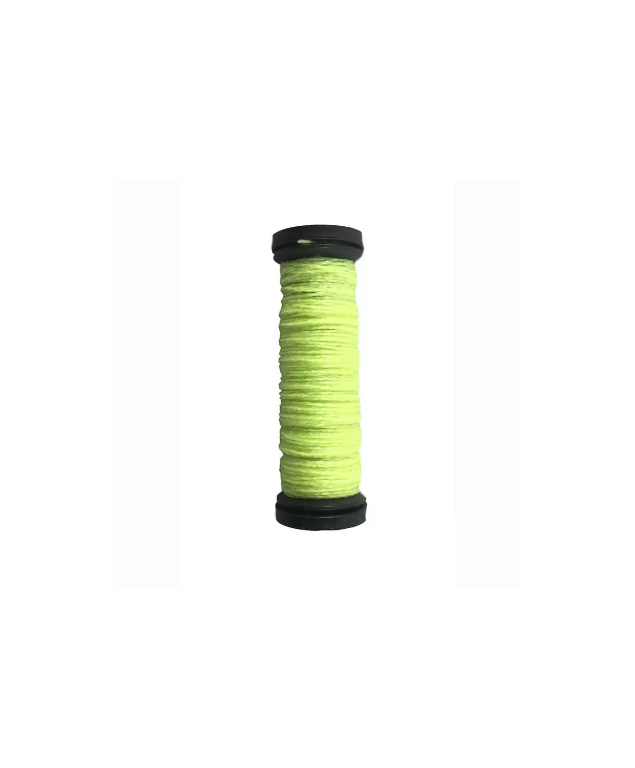 054F Glow-In-The-Dark Lemon-Lime, Kreinik Very Fine №4 Braid