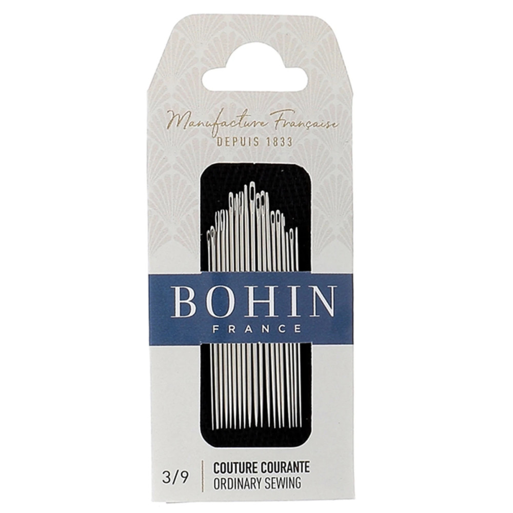 Bohin Hand Sewing Needles Assorted Sizes 3–9 00268 Bohin Hand Sewing Needles Assorted Sizes 3–9 00268