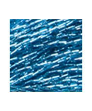 E334 metallic thread DMC Light Effects Blue Topaz