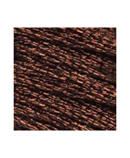 E898 metallic thread DMC Light Effects Dark Oak