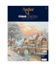 Набор для вышивания крестом Cobblestone Christmas Anchor Maia 5678000-01062