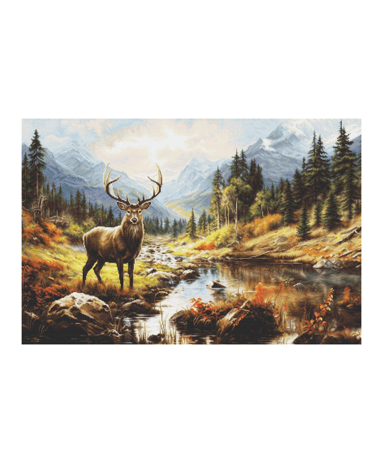 Cross Stitch Kit Luca-S GOLD - The Greatness of Nature, B621