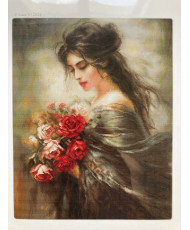 Cross Stitch Kit Luca-S GOLD - Serene Beauty, B703