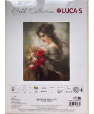 Cross Stitch Kit Luca-S GOLD - Serene Beauty, B703