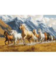 Cross Stitch Kit Luca-S GOLD - Free Spirit, B704