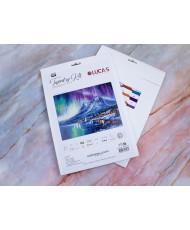 Cross Stitch Kit Luca-S - Northern Lights, B705