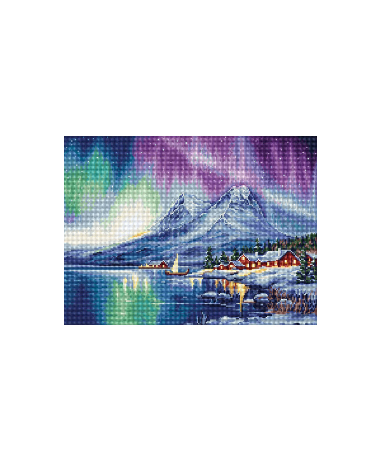 Cross Stitch Kit Luca-S - Northern Lights, B705