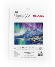 Cross Stitch Kit Luca-S - Northern Lights, B705