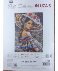 Cross Stitch Kit Luca-S GOLD - The Mexican Fest, B706