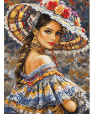 Cross Stitch Kit Luca-S GOLD - The Mexican Fest, B706