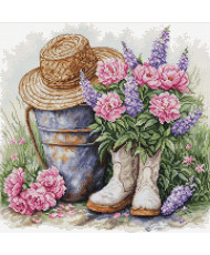 Cross Stitch Kit Luca-S - Garden Decor, B7036