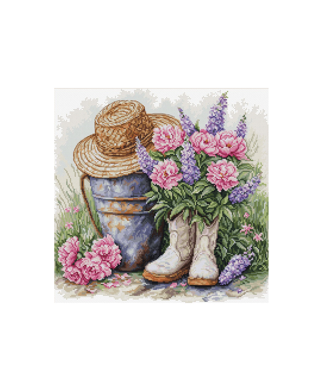 Cross Stitch Kit Luca-S - Garden Decor, B7036