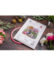 Cross Stitch Kit Luca-S - Garden Decor, B7036