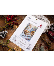 Cross Stitch Kit Luca-S - Joy of The Squirrels , BU5064