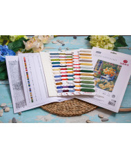 Cross Stitch Kit Luca-S - Garden Corner, BU5056