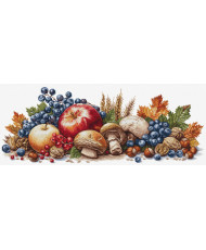 Cross Stitch Kit Luca-S GOLD - Autumn Harvest, BU5071