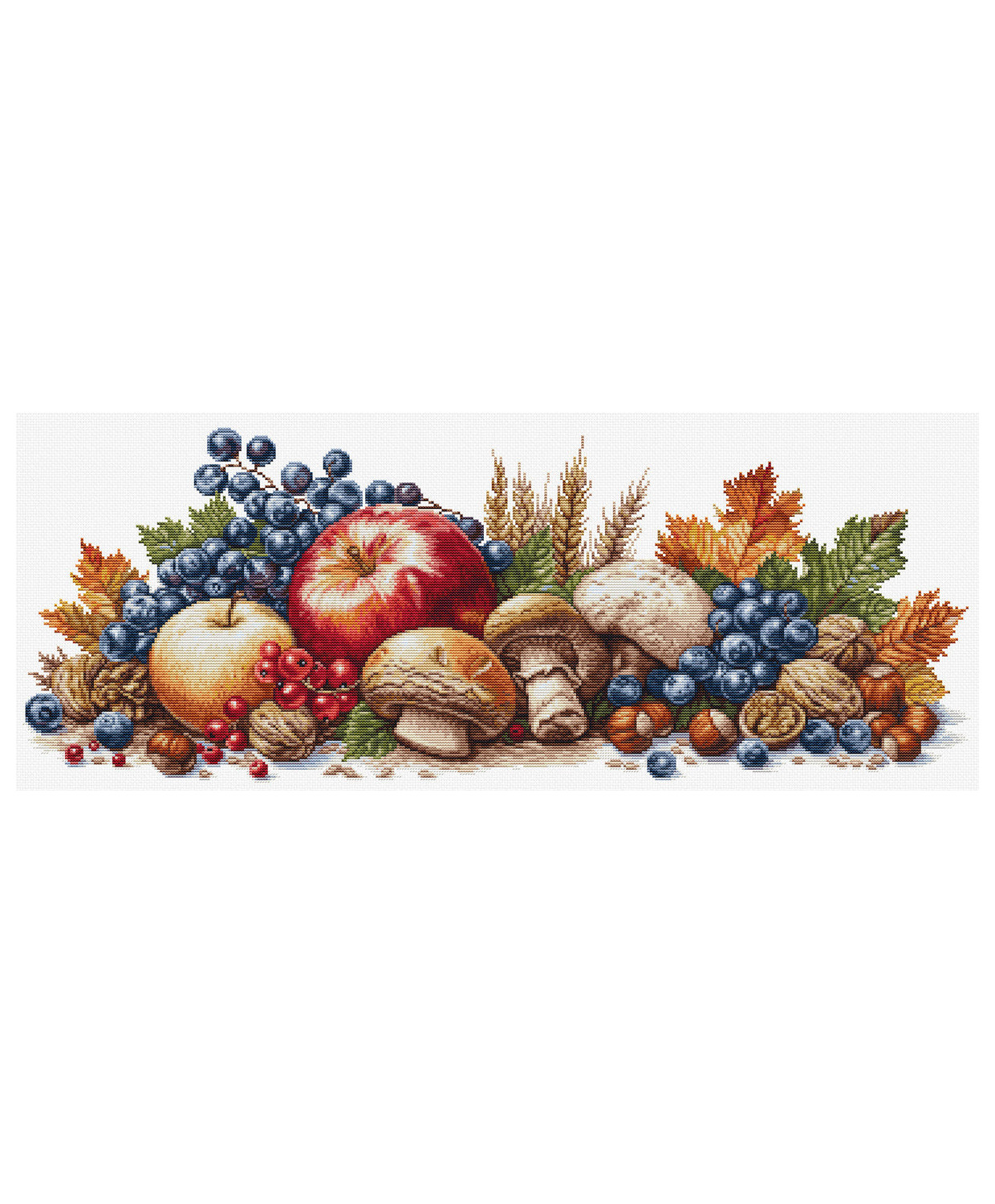 Cross Stitch Kit Luca-S GOLD - Autumn Harvest, BU5071