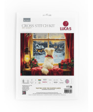 Cross Stitch Kit Luca-S - Waiting For The Snowflakes, BU5076