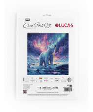 Cross Stitch Kit Luca-S - The Northern Lights, B712 NEW