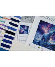 Cross Stitch Kit Luca-S - The Northern Lights, B712 NEW