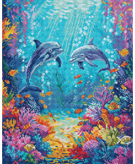 Cross-Stitch Kit Sea Life LETISTITCH L9911