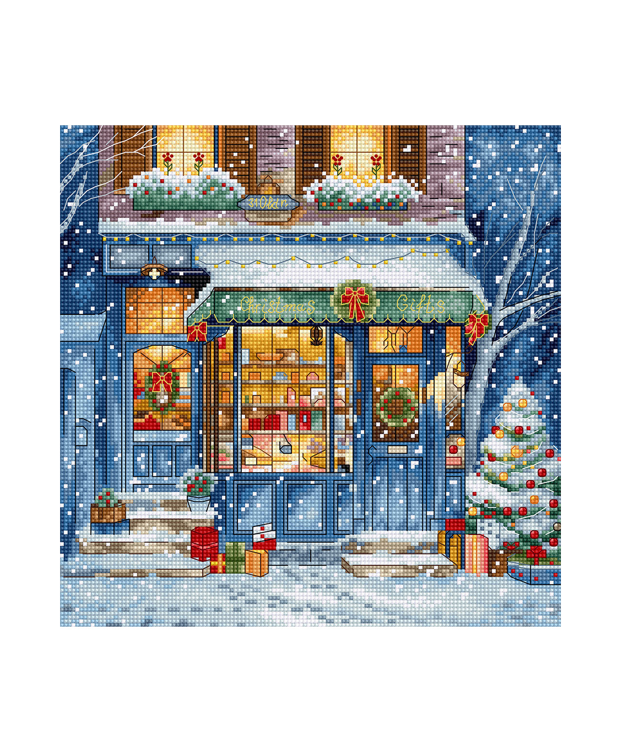 Cross-Stitch Kit LETISTITCH, L8109 Christmas Gifts Shop