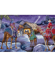 Cross-Stitch Kit Three Kings, LETISTITCH L8108