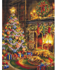 Cross-Stitch Kit Christmas Eve, LETISTITCH L8106