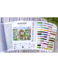 Cross-Stitch Kit Busy Bee Hotel, LETISTITCH L8104