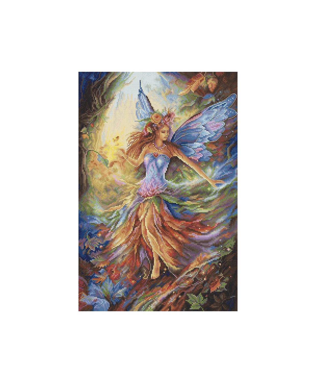 Cross Stitch Kit “L8100 Faerie/Fée” LETISTITCH