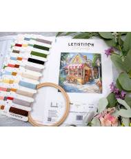 Cross Stitch Kit Pastry shop/Pâtisserie LETISTITCH L8098