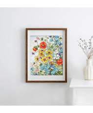 Cross Stitch Kit Wildflowers/ Fleurs sauvages, LETISTITCH, L8091