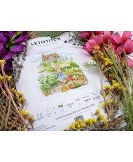 Cross Stitch Kit Summer Harvest / Récolte d'été, LETISTITCH, L8088