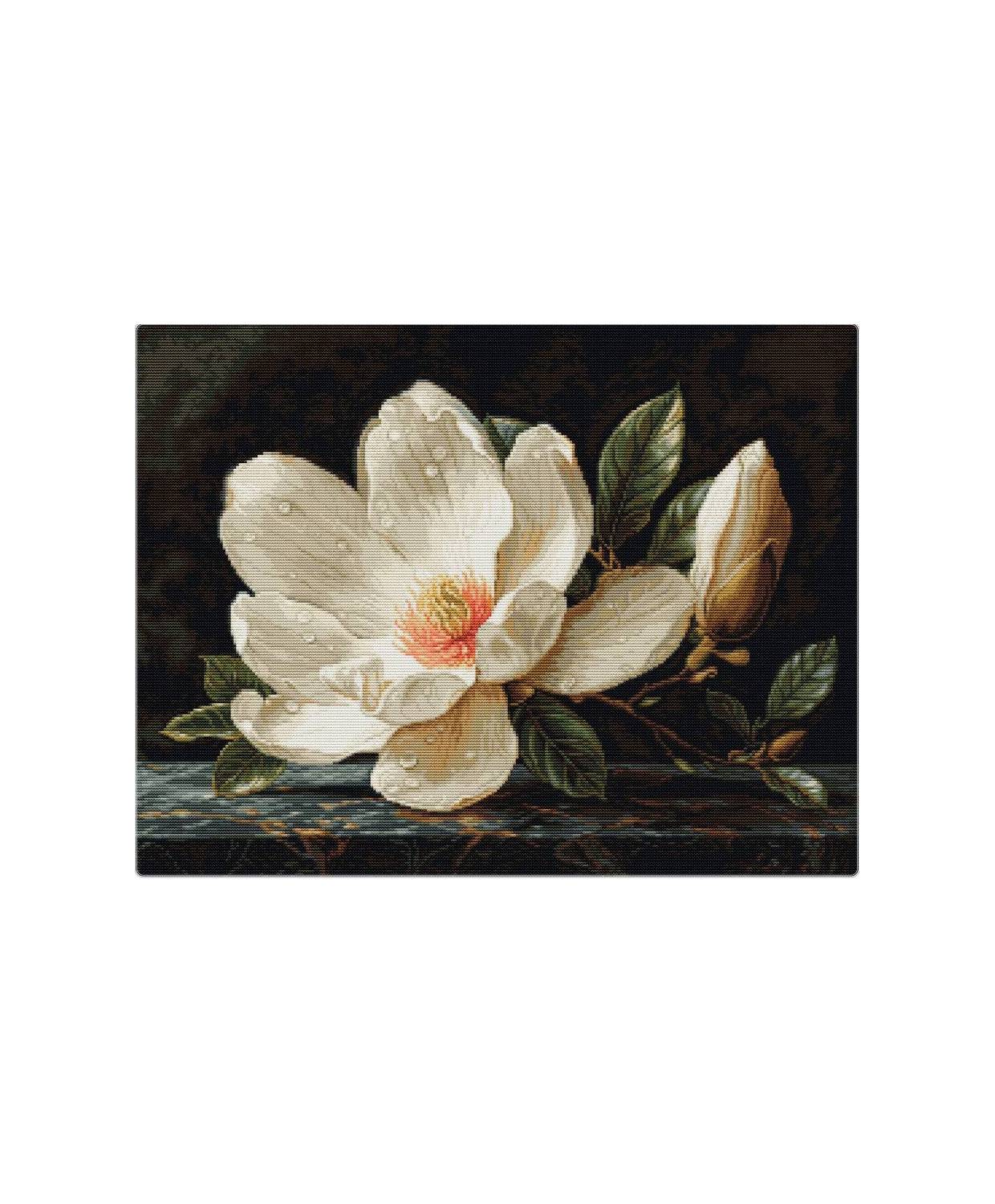 Cross Stitch Kit Luca-S - Magnolia Dew, B713 NEW