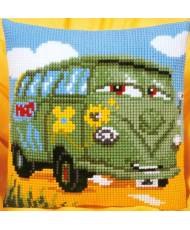 Pillow Embroidery Kit, Vervaсo 2575/8593  WALT DISNEY BUS