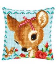 Pillow Embroidery Kit a deer with a jar, Vervaсo PN-0149899