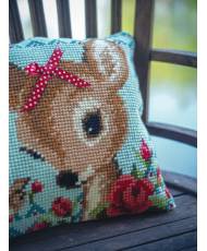 Pillow Embroidery Kit a deer with a jar, Vervaсo PN-0149899