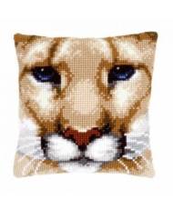 Pillow Embroidery Kit Cat family, Vervaсo PN-0149921