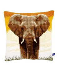 Pillow Embroidery Kit Elephant in the Savannah, Vervaсo PN-0150146