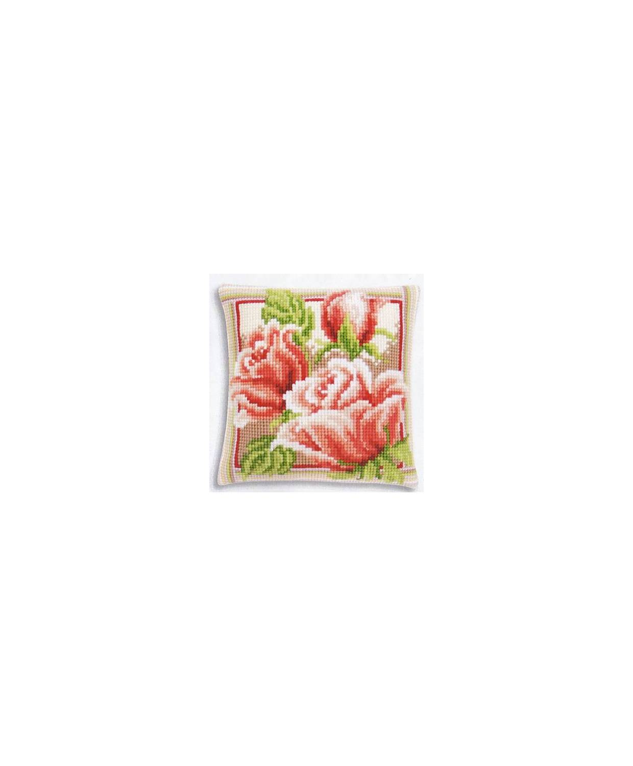 Pillow Embroidery Kit, Vervaсo PN-0147943 Roses